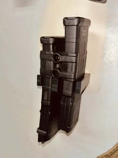 Giá treo tường cho hộp tiếp đạn Coupled PMAG (Thiết kế in 3D) - Image 1