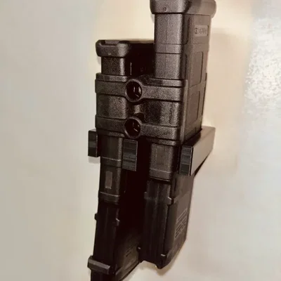 Giá treo tường cho hộp tiếp đạn Coupled PMAG (Thiết kế in 3D)