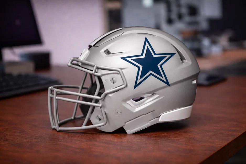 Mô hình mũ bảo hiểm bóng bầu dục Dallas Cowboys - Speed Flex - Image 1