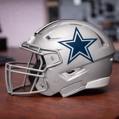 Mô hình mũ bảo hiểm bóng bầu dục Dallas Cowboys - Speed Flex