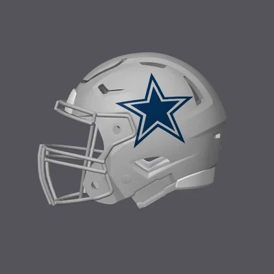 Mô hình mũ bảo hiểm bóng bầu dục Dallas Cowboys - Speed Flex
