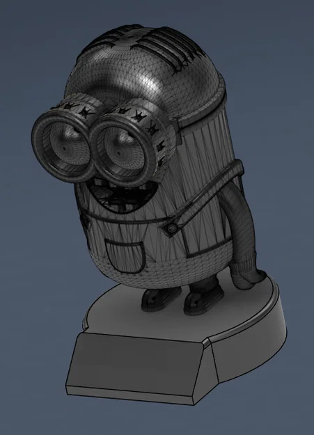 Mô hình cúp Minion 3D độc đáo để trang trí và làm quà tặng - Image 1