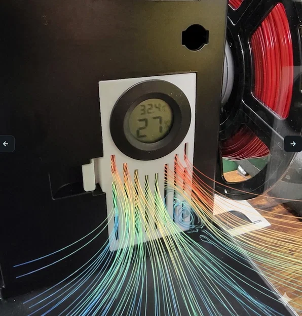 Nắp thông gió tích hợp giá gắn cảm biến cho Flashforge AD5M/AD5X - Image 1