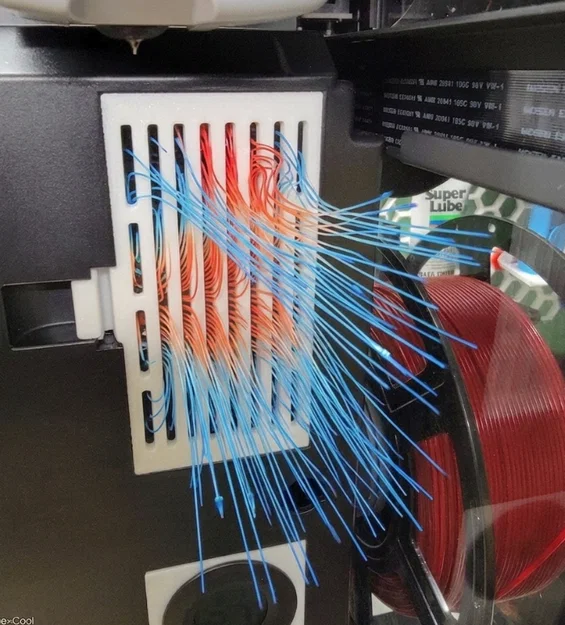 Nắp thông gió tối ưu cho Flashforge AD5M / AD5X (Có lỗ gắn cảm biến) - Image 1