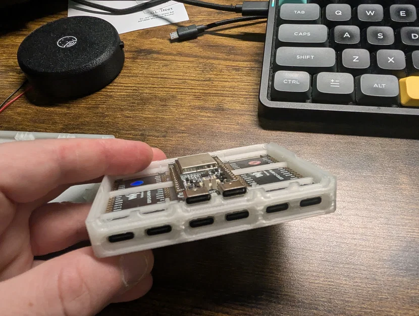 Vỏ case BiscuitSwarm cho 6 board Waveshare ESP32-C5 - Image 1