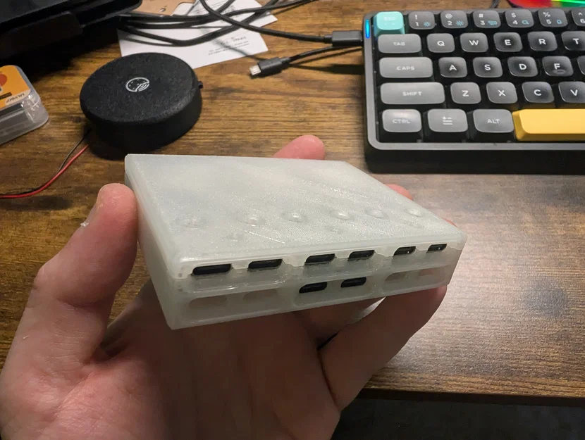 Vỏ case BiscuitSwarm cho 6 board Waveshare ESP32-C5 - Image 2