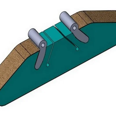 Dụng cụ kẹp giấy nhám in 3D tùy chỉnh kích thước