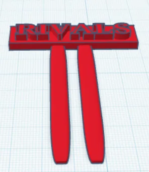 Kẹp đánh dấu trang sách (Bookmark) thiết kế RIVALS - In 3D độc đáo - Image 2