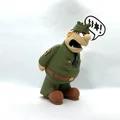 Mô hình 3D Sergeant Snorkel (Beetle Bailey) - Thumbnail 1