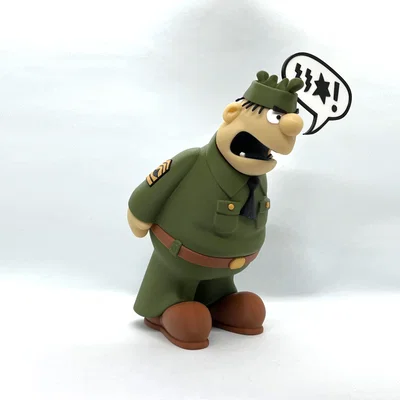 Mô hình 3D Sergeant Snorkel (Beetle Bailey)