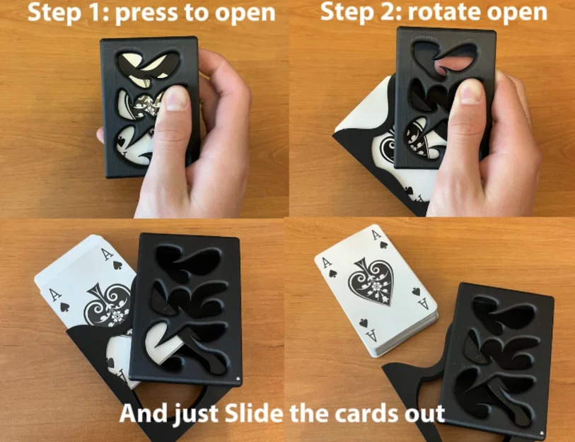 Hộp Đựng Bài Xoay (Card Case) - Thiết Kế Sang Trọng, Tiện Lợi - Image 2
