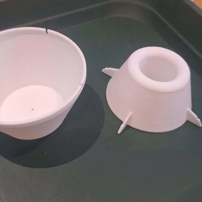 Bộ khay cho ong ăn tự chế, sử dụng với thùng chứa có sẵn