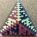 Sierpiński Tetrahedron Lắp Ghép Từ Khối Lập Phương | Cấp Độ 3 - Thumbnail 1