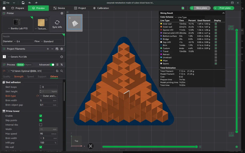 Sierpiński Tetrahedron Lắp Ghép Từ Khối Lập Phương | Cấp Độ 3 - Image 7