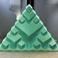 Sierpiński Tetrahedron Lắp Ghép Từ Khối Lập Phương | Cấp Độ 3 - Thumbnail 10