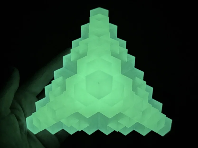 Sierpiński Tetrahedron Lắp Ghép Từ Khối Lập Phương | Cấp Độ 3 - Image 12