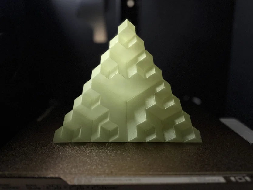 Sierpiński Tetrahedron Lắp Ghép Từ Khối Lập Phương | Cấp Độ 3 - Image 14