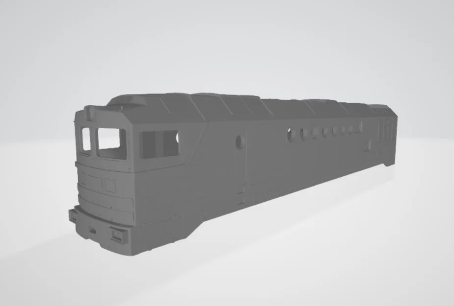 Mô hình đầu tàu xe lửa 3D sắc nét cho người đam mê mô hình - Image 1