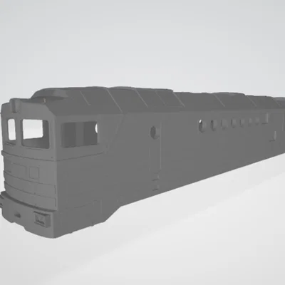 Mô hình đầu tàu xe lửa 3D sắc nét cho người đam mê mô hình