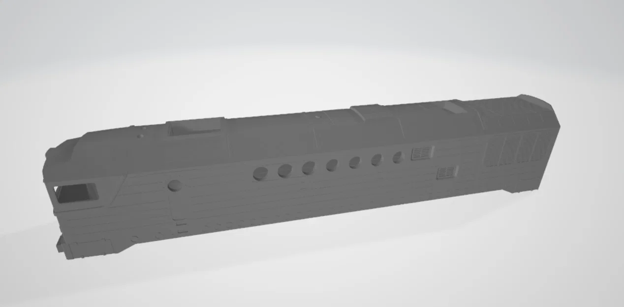 Mô hình đầu tàu xe lửa 3D sắc nét cho người đam mê mô hình - Image 2