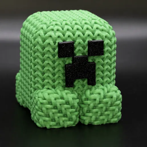 Crochet Creeper - Dễ in, không keo/support, cực vui nhộn! - Image 2