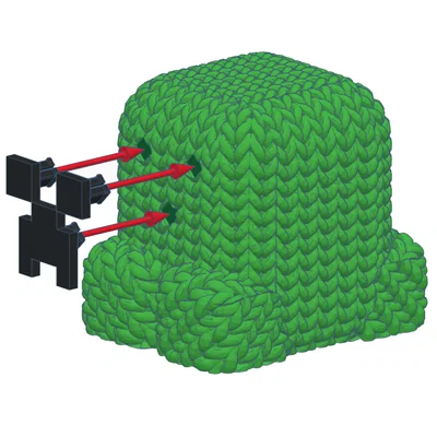 Crochet Creeper - Dễ in, không keo/support, cực vui nhộn!