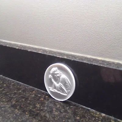 Mẫu in 3D phù điêu Chúa Jesus trang trí không gian tâm linh