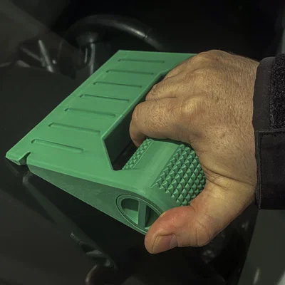 Dụng cụ cạo băng tuyết cho kính chắn gió mùa đông tích hợp ngăn chứa đồ