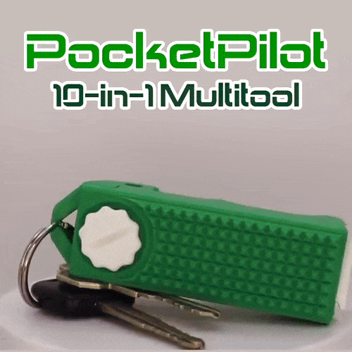 Đa năng cụ bỏ túi PocketPilot 10-trong-1 (Ice Scraper EDC) - Thumbnail 1