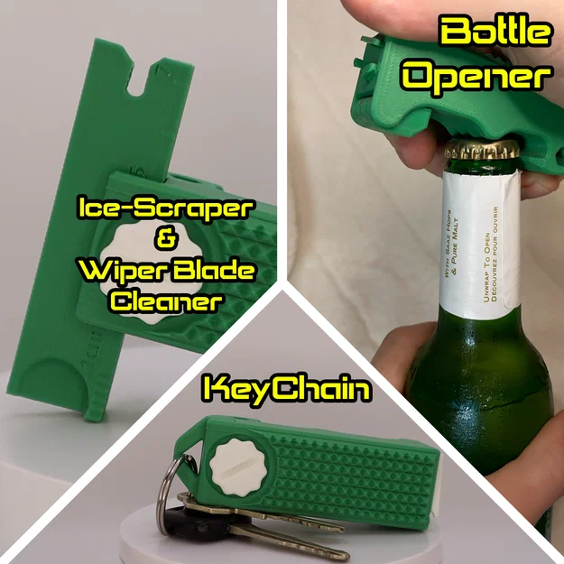 Đa năng cụ bỏ túi PocketPilot 10-trong-1 (Ice Scraper EDC) - Image 2