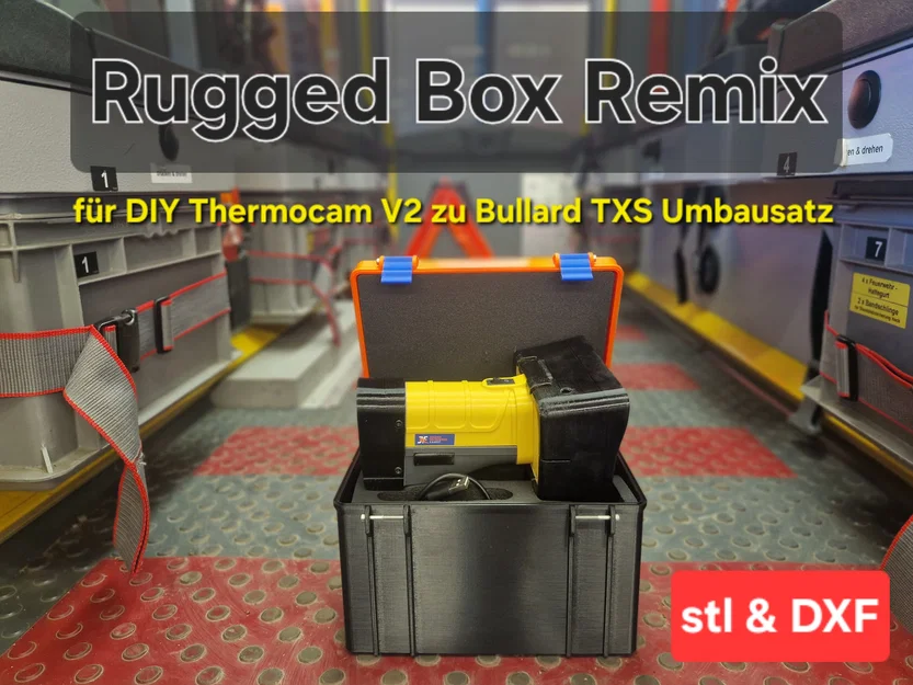 Rugged Box REMIX cho DIY Thermocam V2 và TXS Thermal Camera - Image 1