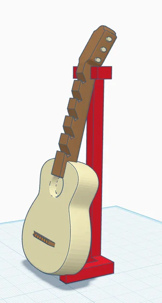 Giá đỡ phím gảy guitar (guitar pick holder) in 3D độc đáo - Image 1