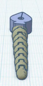 Mô hình bút lông khớp nối linh hoạt (ruszające się pióro) - Image 2