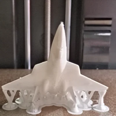 Mô hình máy bay chiến đấu SU-57 in 3D chất lượng cao