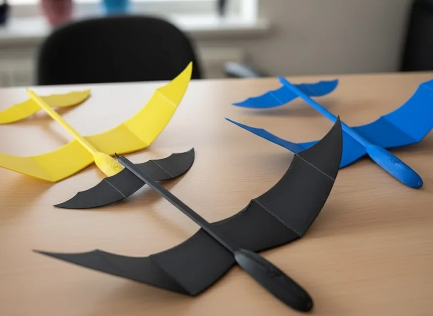 Mô hình máy bay Batman siêu nhẹ 4g - In 3D nhanh chóng và giải trí - Image 1