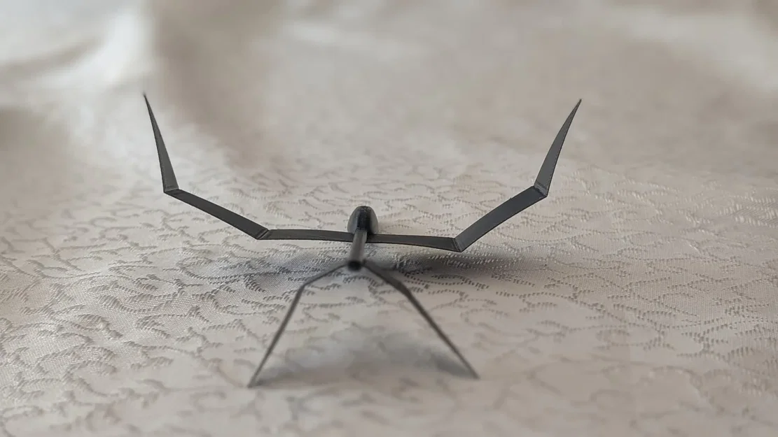 Mô hình máy bay Batman siêu nhẹ 4g - In 3D nhanh chóng và giải trí - Image 3