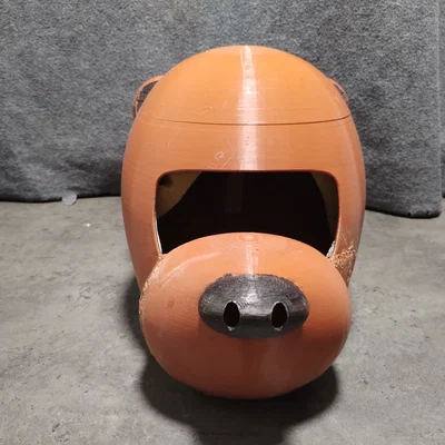 Mũ bảo hiểm hình đầu Gấu cho trẻ em