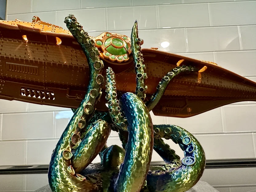 Đế giữ mực (Squid Stand) cho mô hình tàu Nautilus - Image 1