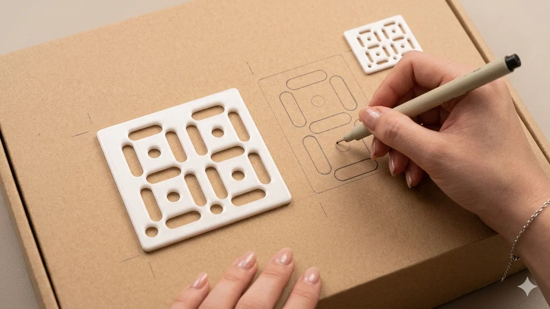 Khuôn tô số tùy chỉnh cho hộp đựng - 3 kích cỡ - Image 1