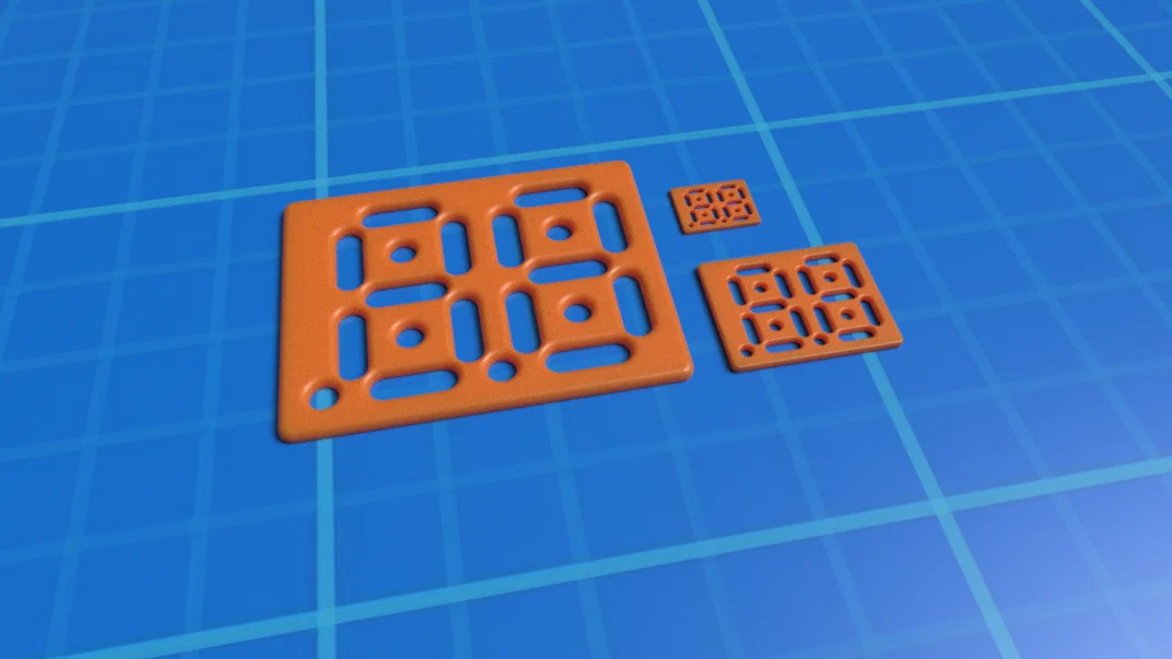 Khuôn tô số tùy chỉnh cho hộp đựng - 3 kích cỡ - Image 3