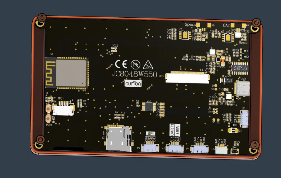 Case Fox PAD cho màn hình cảm ứng Guition JC8048W550 - Image 9