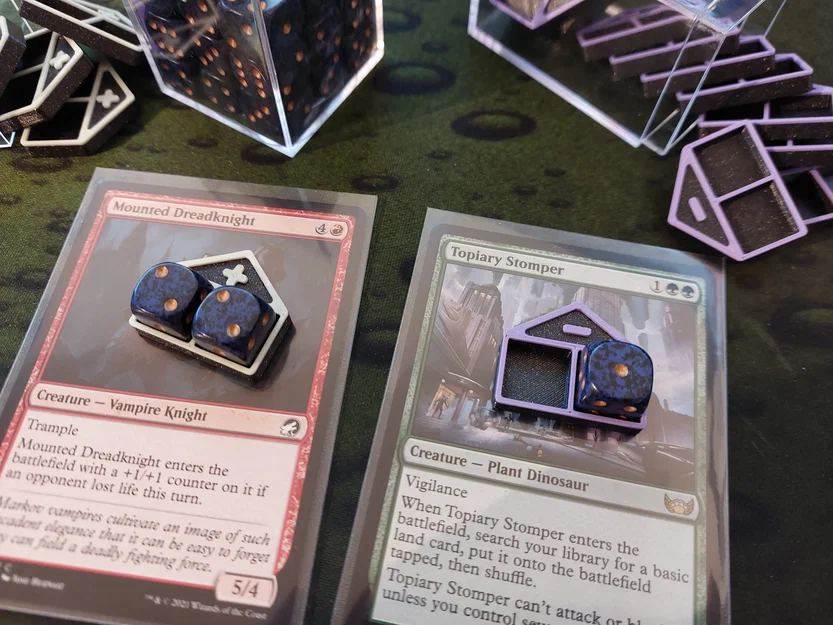 Bộ đếm creature cho MTG - Xí ngầu 12mm - Image 1