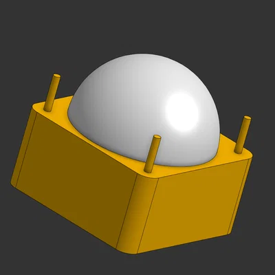 Bộ khuôn in 3D làm đá viên hình cầu 100mm - Sphere Ice Molds