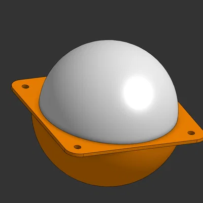 Bộ khuôn in 3D làm đá viên hình cầu 100mm - Sphere Ice Molds