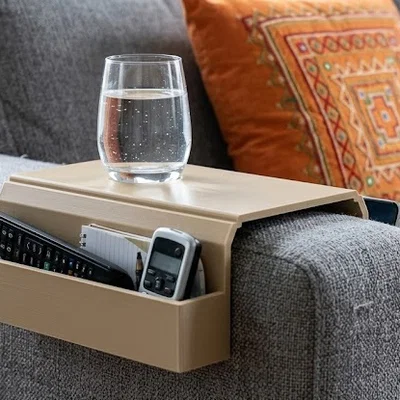 Khay Đựng Đồ & Bàn Nhỏ Gắn Tay Vịn Sofa – Thiết Kế Tối Giản