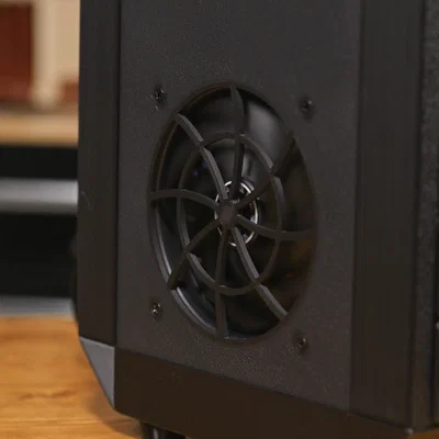 Tấm ốp hông Lab Rax hỗ trợ lắp quạt 120mm cho tủ rack 10 inch