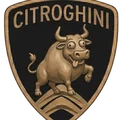 Logo Citroghini hài hước trang trí xe hơi độc đáo - Thumbnail 1