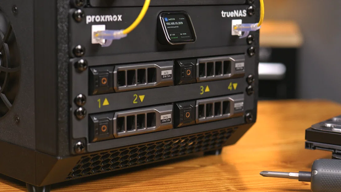 Nắp che cho Rack 10 inch 1U (dạng đôi) - Image 1