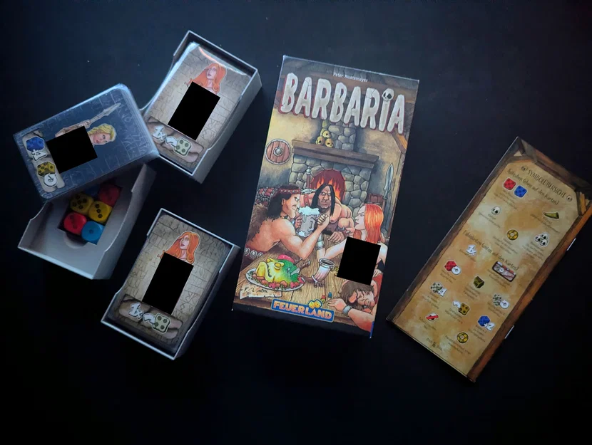 Khay Đựng Barbaria Cardgame (Feuerland Inlay) - Image 1