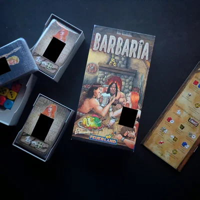 Khay Đựng Barbaria Cardgame (Feuerland Inlay)
